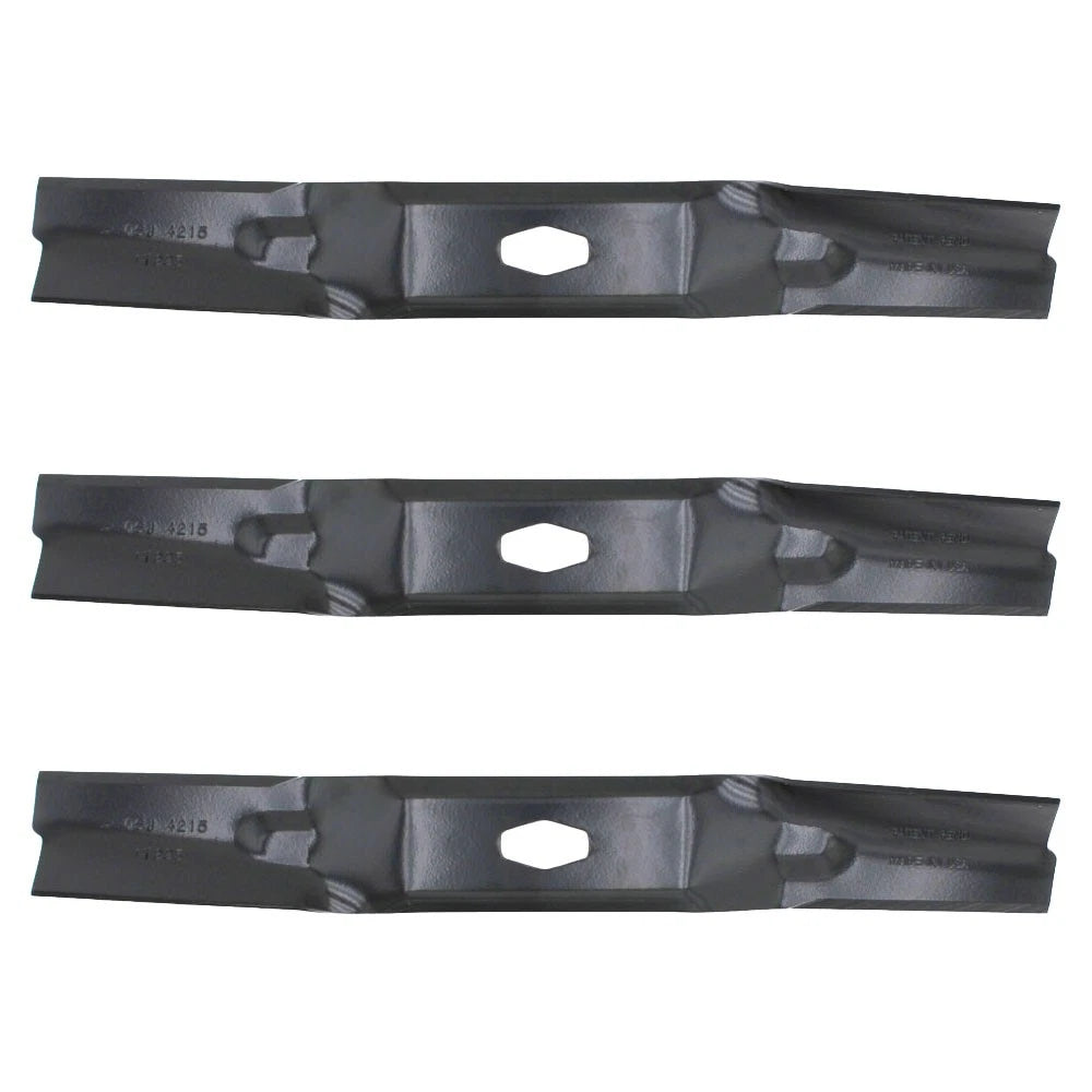 3 Mower Blades for MTD Cub Cadet 54" Diamond CH