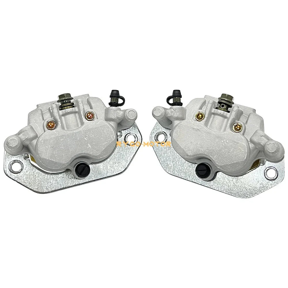 Front & Rear Brake Caliper with Pads for Yamaha Viking 700 YXM700 (2014–2022)