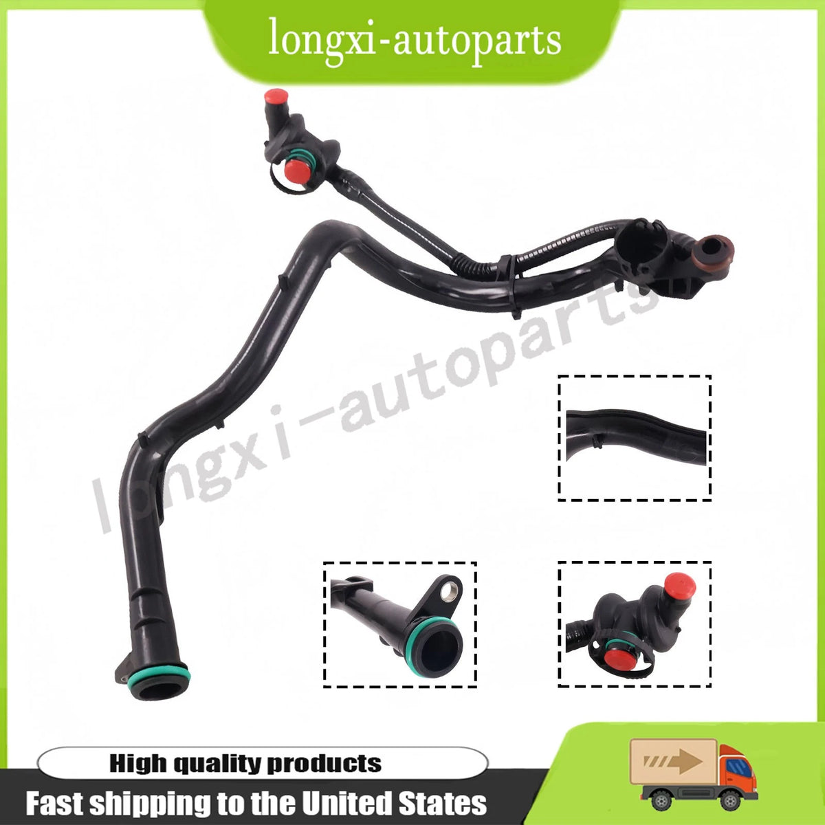 Breather Bleed Hose for Mercedes-Benz C43 AMG (2017–2023) 2760182300