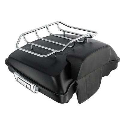 Matte Trunk Backrest Mount Rack for Harley Electra Glide (2014–2025)