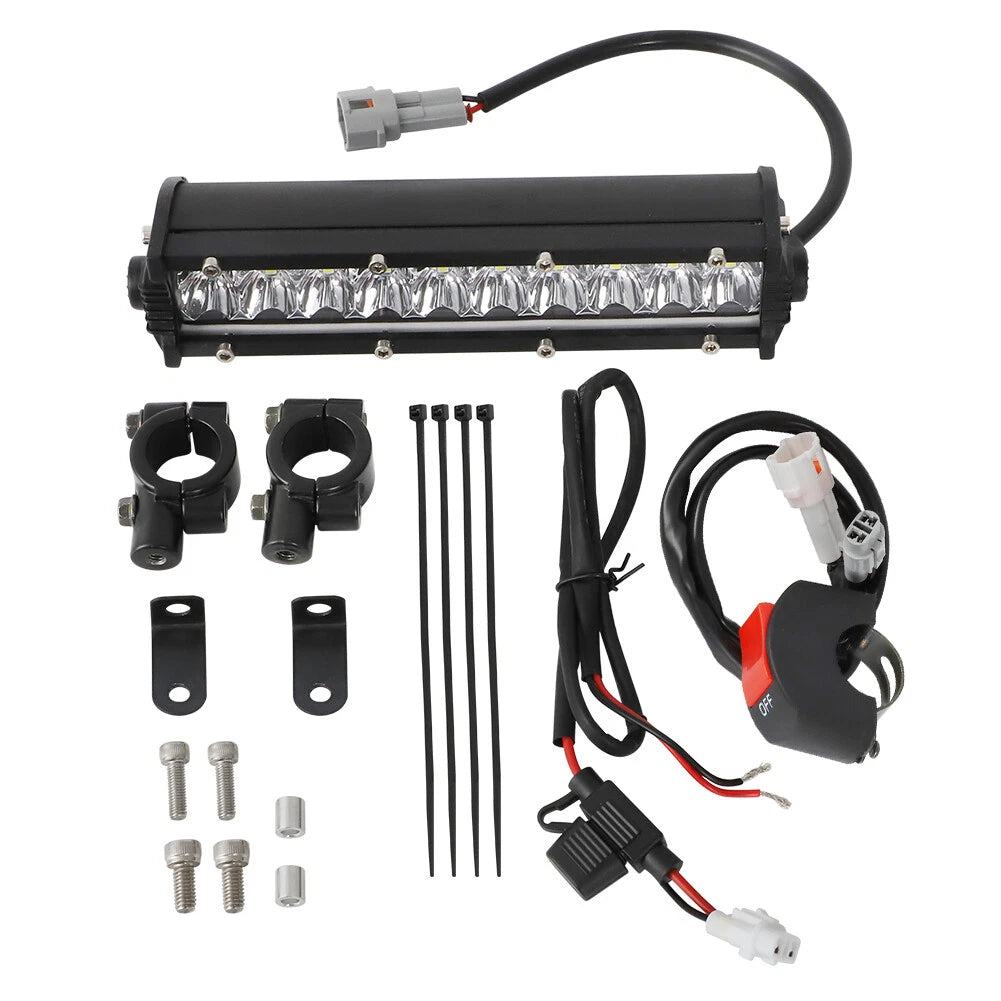 Plug&Play LED Headlight Bar Lighting Kit for Honda CRF110, TTR110 (2010–2023)