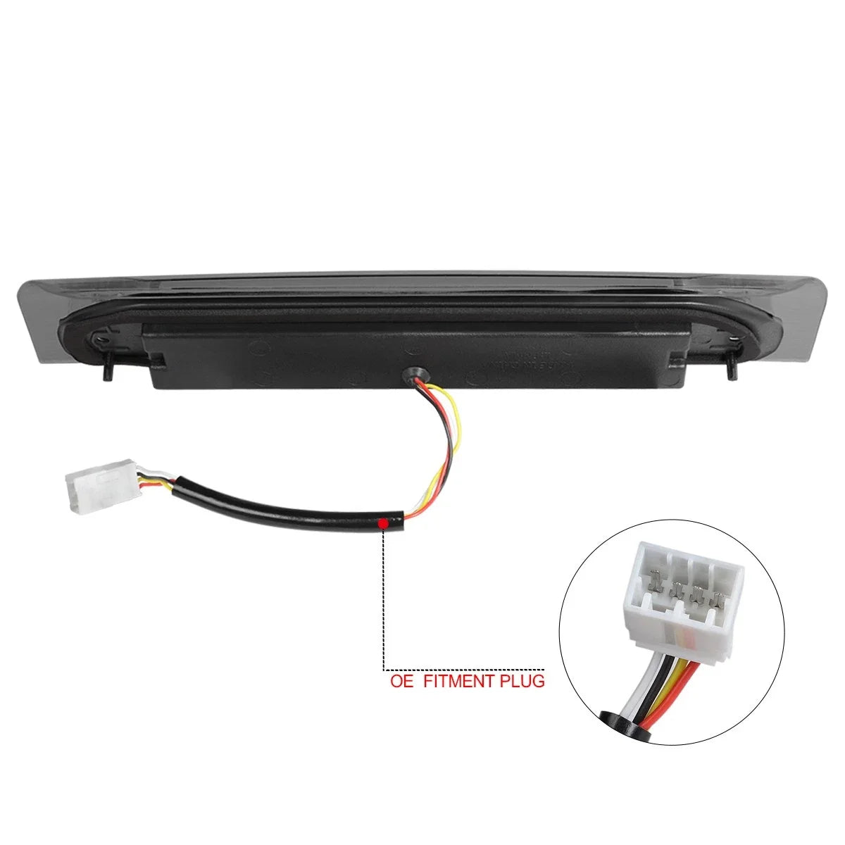 Dual 3D LED Bar Third Tail Brake Light + Cargo Lamp for Dodge Ram (2002–2009)