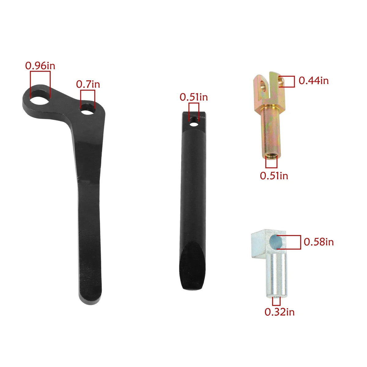 Bob-Tach Lever Kit for Bobcat 653 753 T250 T300 (6724775 6724776)