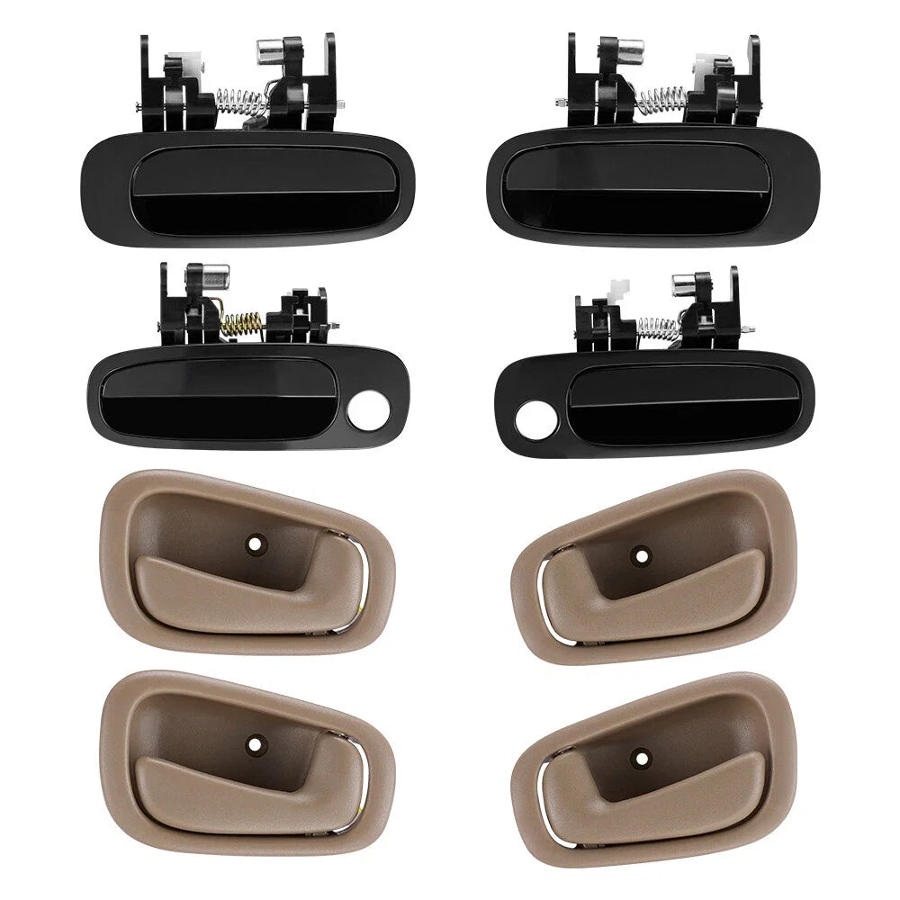 8pcs Door Handle Set for Toyota Corolla (1998–2002)