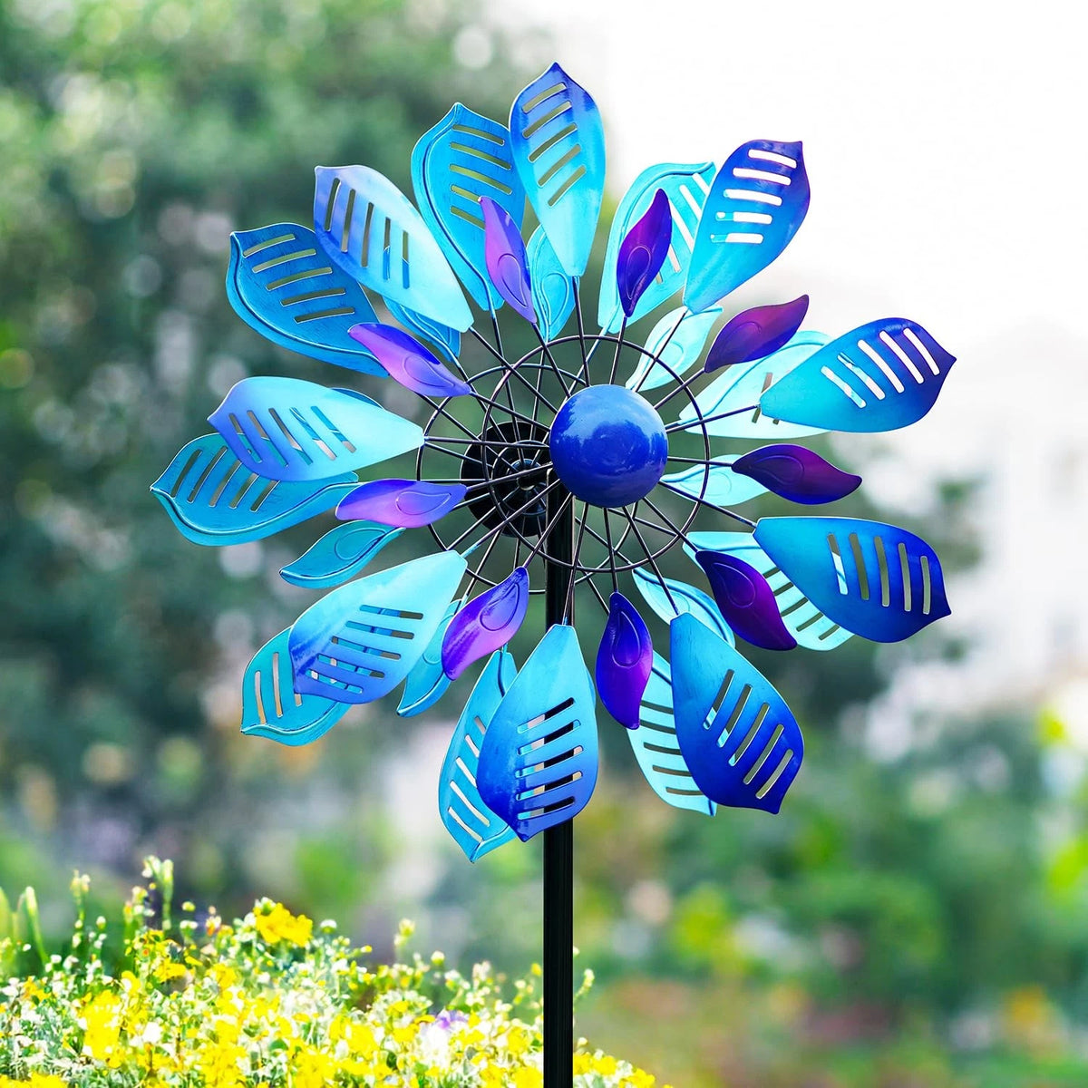 Wind Spinners for Yard and Garden - Metal Large Spinner