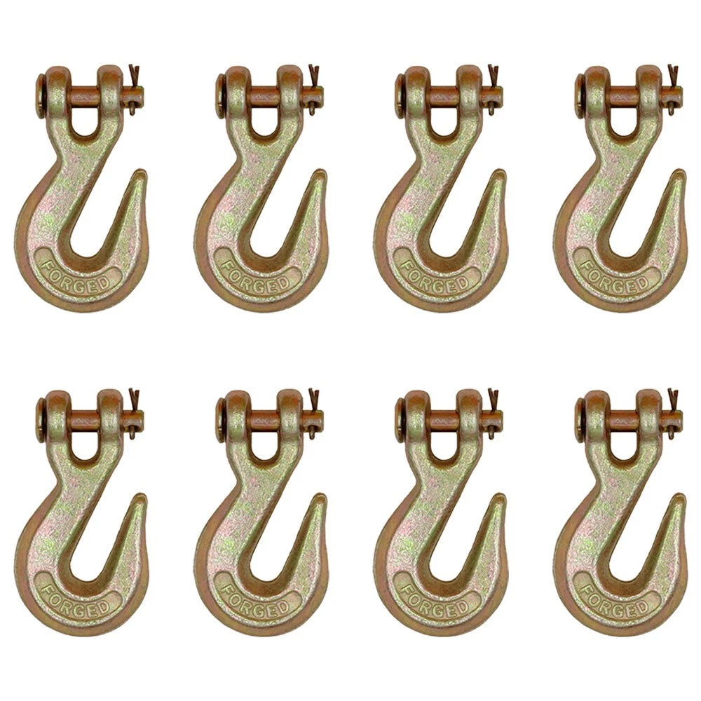 Set of 8 Clevis Grab Hooks with Pin for G70 Transport (CHG516, 45946-10)