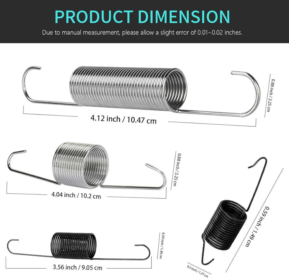 12pc Carburetor Return Spring Kit for Dorman 59207 (Replacement)
