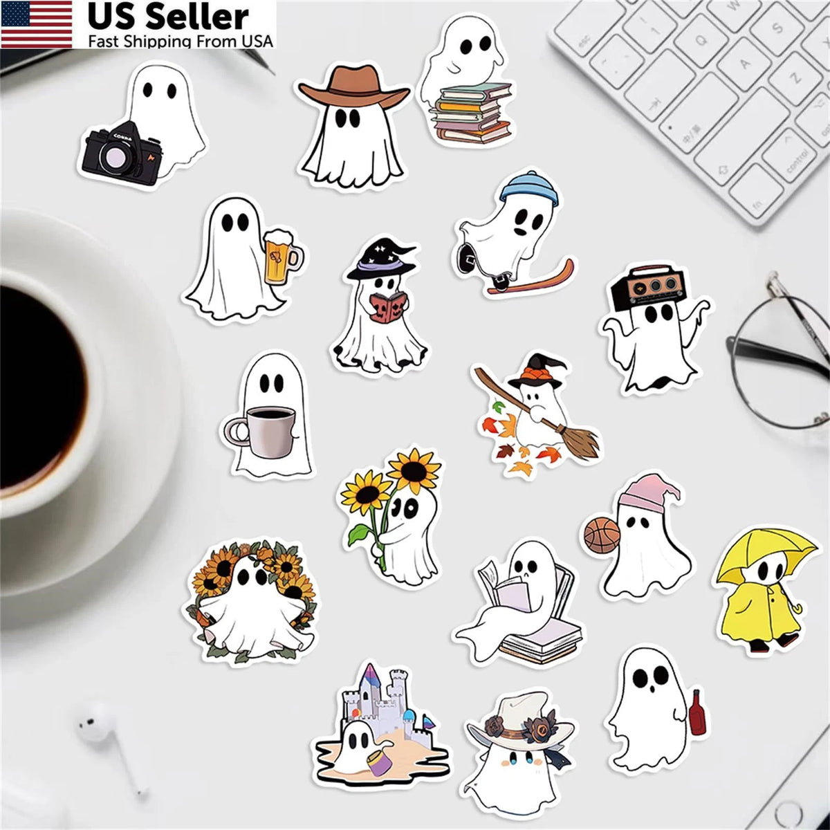 50Pcs Funny Stickers for Water Bottles (Adults)