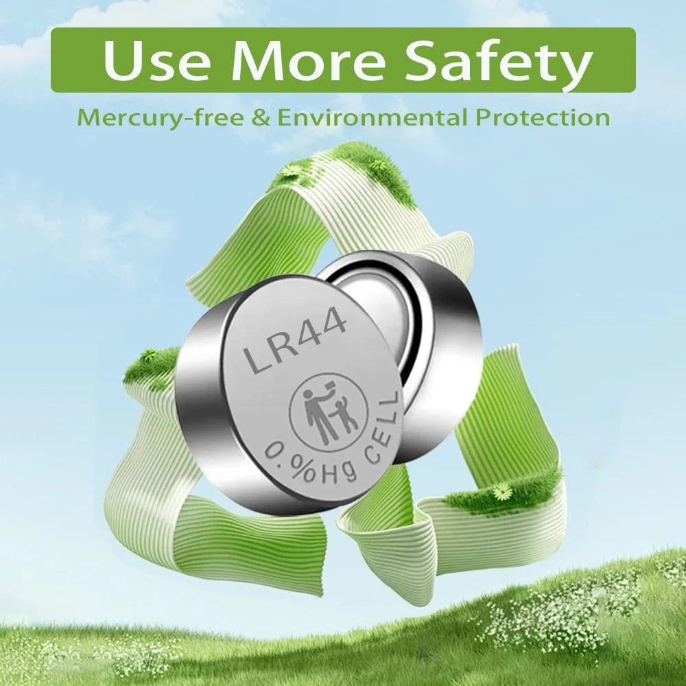 L1154f Batteries for AG13 LR44 357 A76 SR44 G13 L1154c LR44h 1.5V