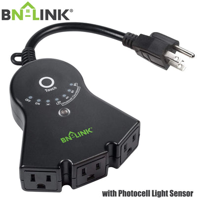 Outdoor Timer for BN-LINK (Waterproof, Photocell Light Sensor)