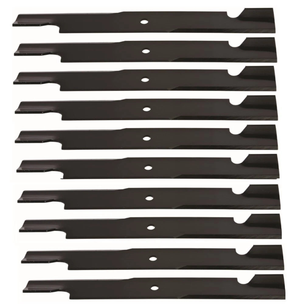 Notched High Lift Mower Blade for Stens (Qty 10)