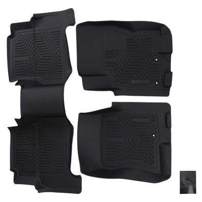 Set of 4 Anti-Slip Floor Mats for Nissan Frontier Crew Cab (2008–2021)