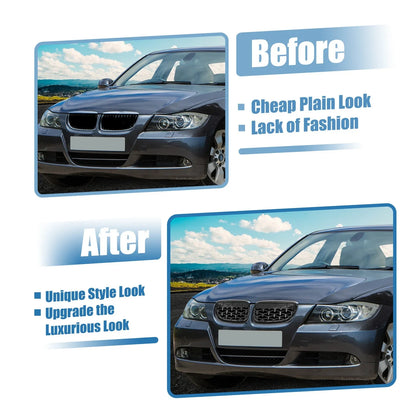 Grille for BMW 328i 335is 335i xDrive Black 1 Pair