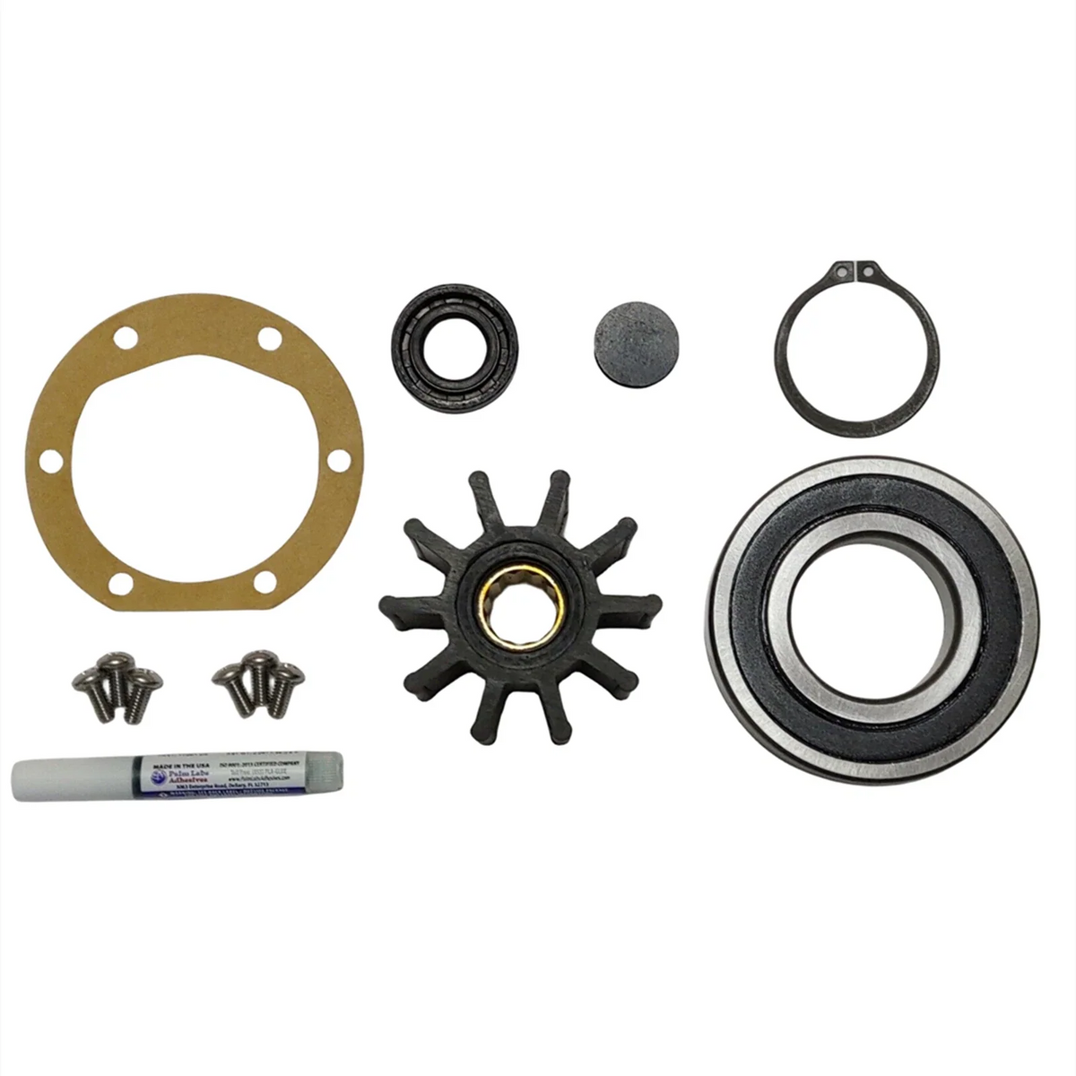 Sea Water Pump Service Kit for Volvo Penta (Replaces 855722, Jabsco 22740-0351)