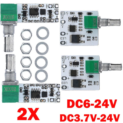 2Pcs LED Mini Dimmer Constant Voltage Module for DIY Projects