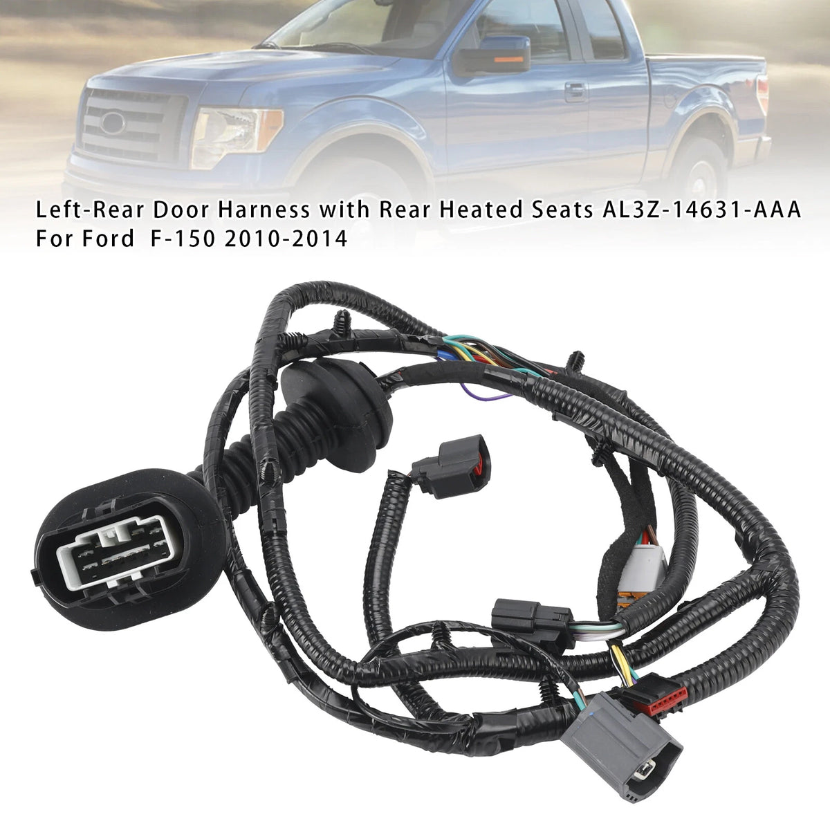 Left-Rear Door Harness for Ford F-150 (2015–2020) AL3Z-14631-AAA