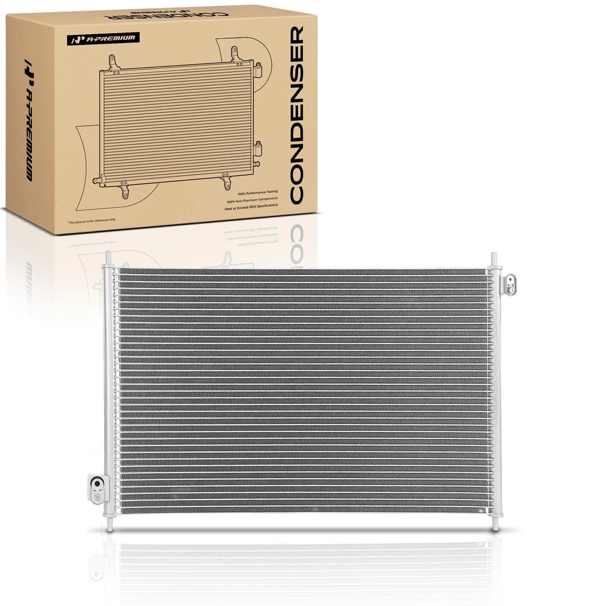 A/C Condenser for Honda Accord (1998–2002) 80100S84A00, 80100S84A10, CN4900PFXC