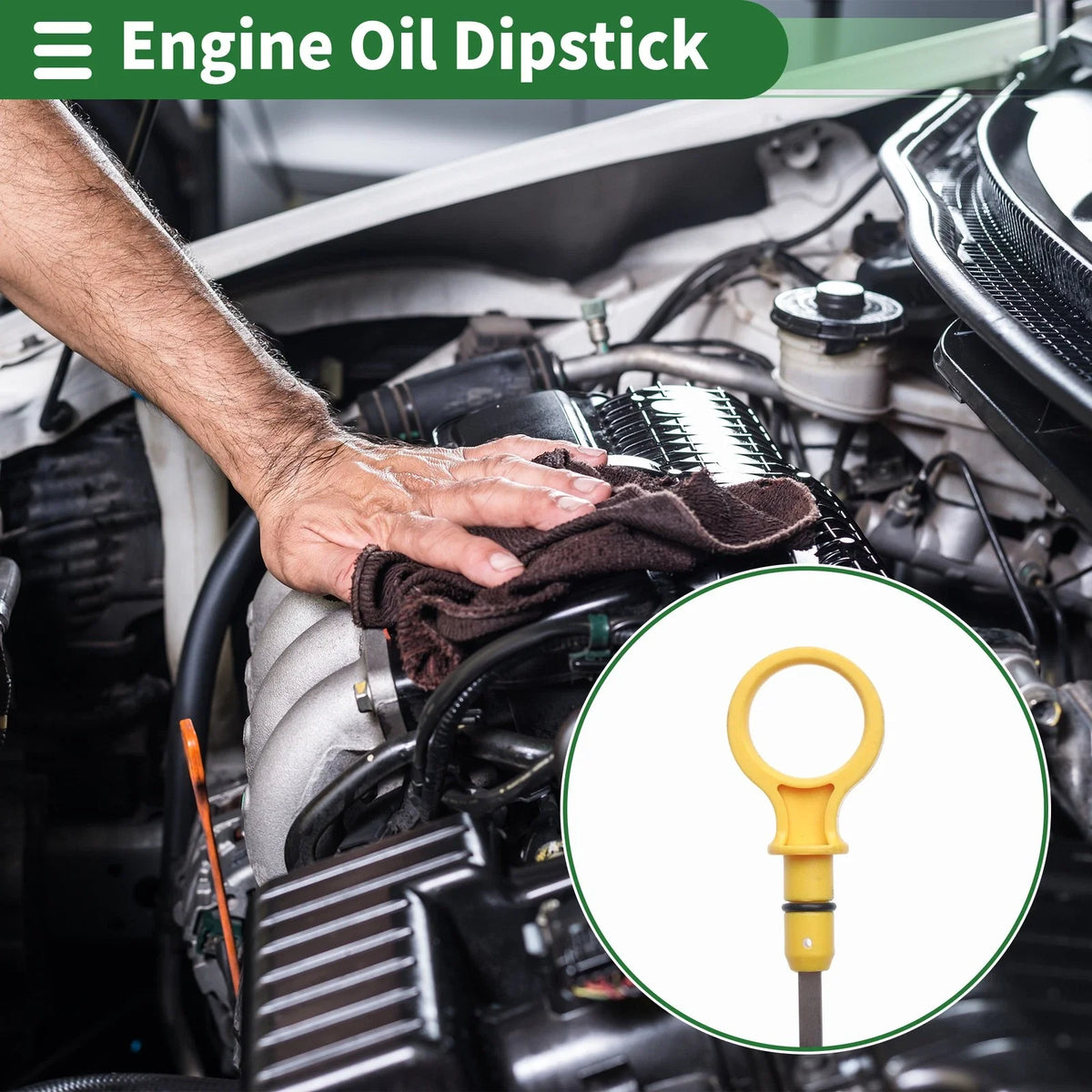 Oil Level Dipstick No.6E5E6750AC for Ford Escape V6 3.0L (2009–2012)