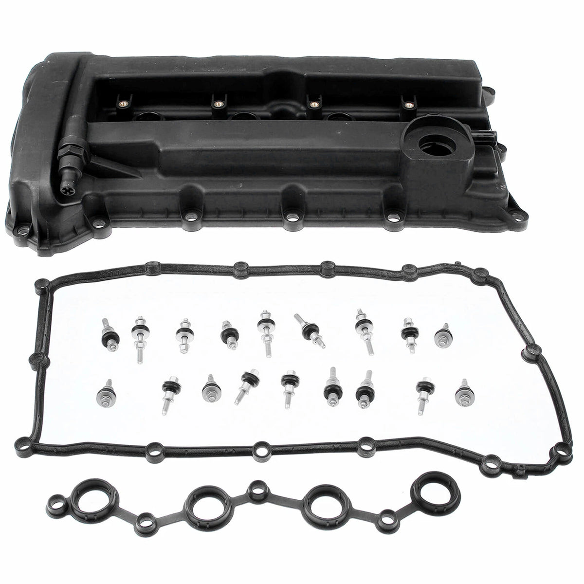 Engine Valve Cover for Dodge Caliber, Chrysler 200, Sebring, Jeep Patriot (2007–2017) - 04884760AF, 4884760AE
