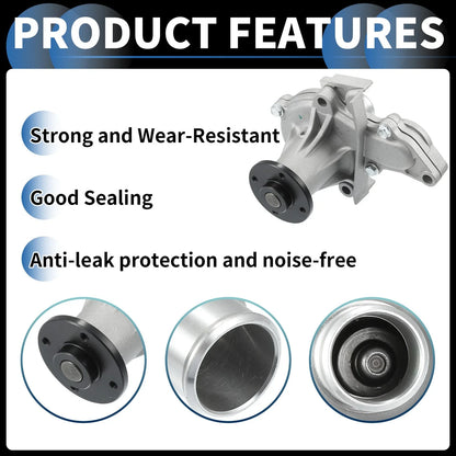 Water Pump for Toyota Corolla (1993–1997) No. 1611019135 with Rubber Ring Kit