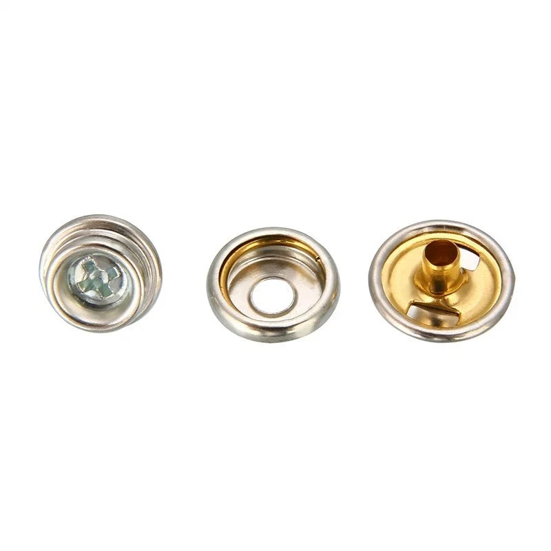 Canvas Snap Fasteners for Marine Car Hoods Cover (Fast Leathers)