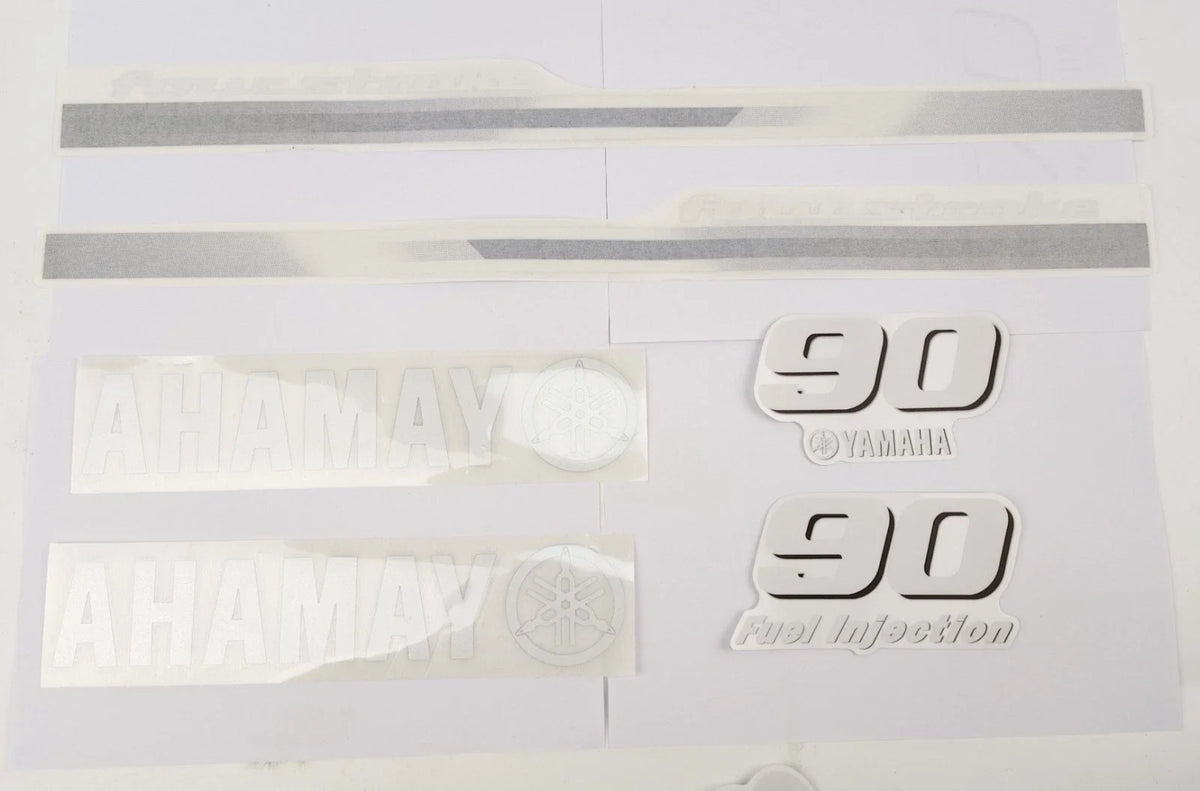 Sticker Kit for Yamaha 4 Stroke 90HP Outboard (Anti-UV)
