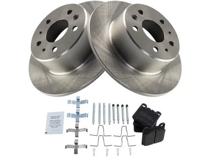 Brake Pad and Rotor Kit for Mercedes 280C (1973–1976) 11985HGYD