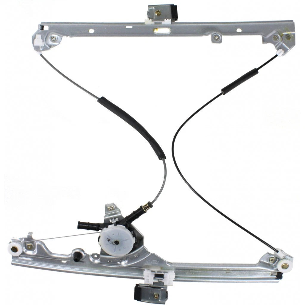 Driver Side Manual Window Regulator for GMC Sierra 1500 (1999–2006) MLX-SHE901-910L-CL360A50, GM1350109