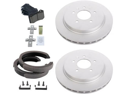 Brake Pad Rotor and Parking Brake Kit for Cadillac STS (2006–2008) 69847KDCB