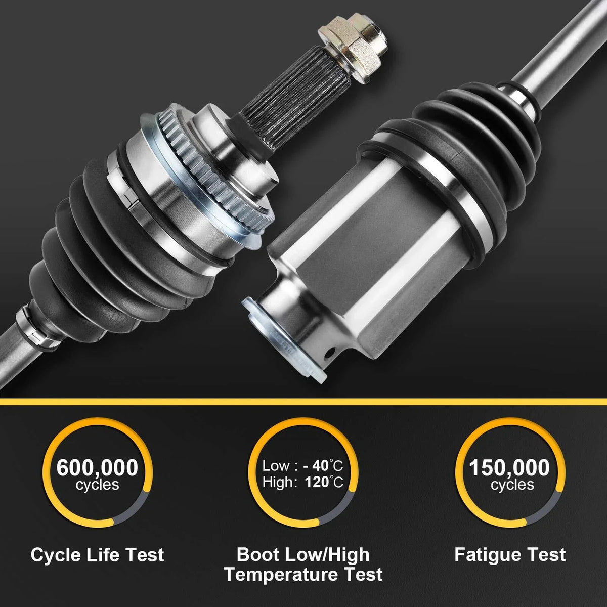 Front Left CV Axle Assembly for Dodge Intrepid (1993–1995)