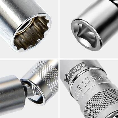 2X Magnetic Swivel Spark Plug Socket for Various Makes and Models