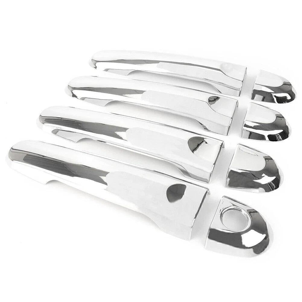 Chrome Door Handle Cover Trim for Nissan Sunny Versa (2014–2016)