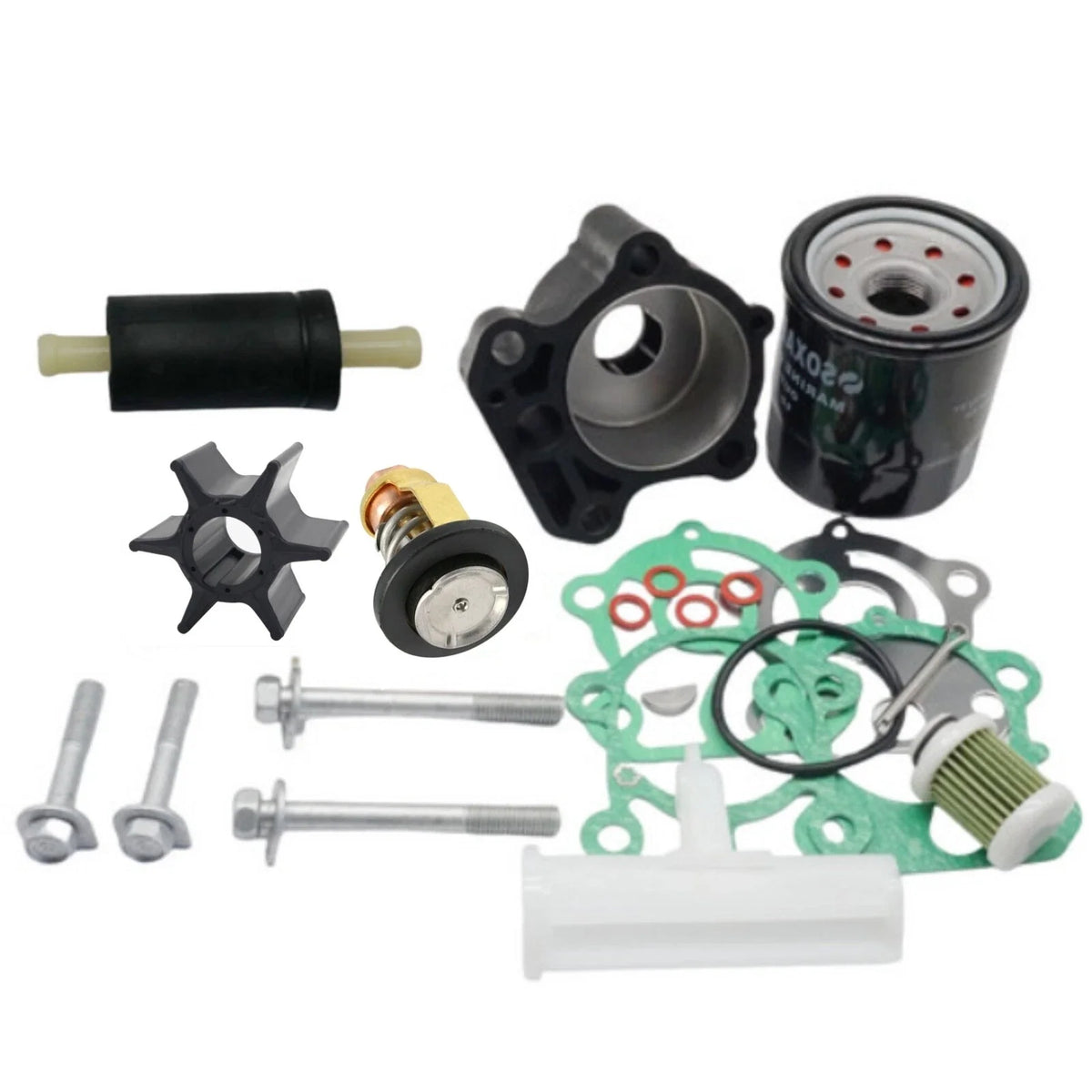 Maintenance Repair Kit for Yamaha 100HP F100D (67F-W0078-00, 6D9-12411-00)