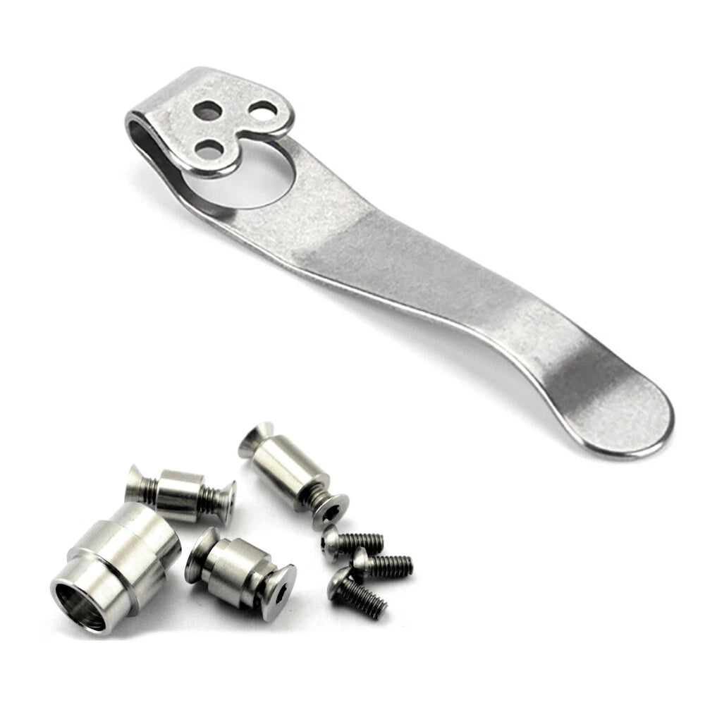 Titanium Screw Pivot Lanyard Kit for Spyderco Paramilitary 2