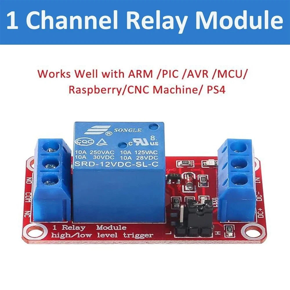 10pk Relay Module for Automotive Applications (DC 12V)