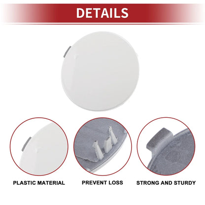 Tow Hook Cover for BMW X6 F16 M (2015–2019) No. 51118065933 White