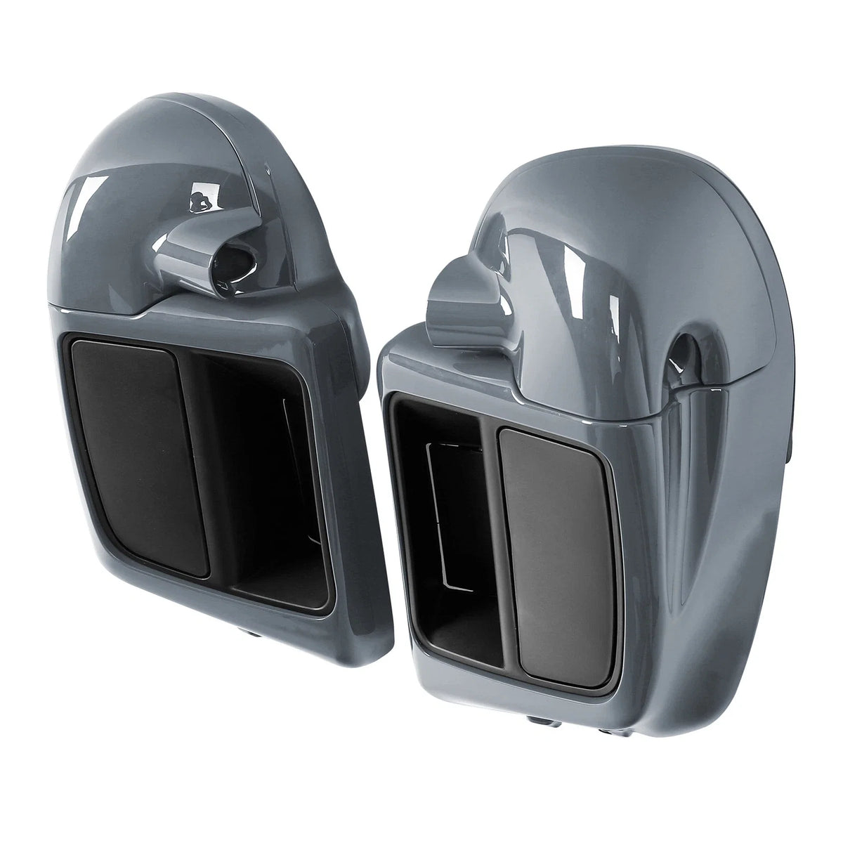 Vented Lower Fairings for Harley CVO Street Glide (2014–2023) Gunship Gray