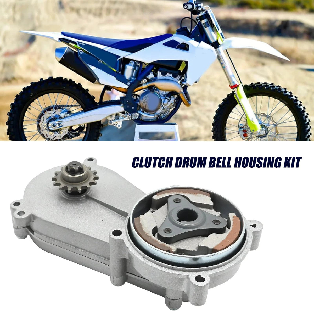 Clutch Drum Bell Housing Kit for 43cc 47cc 49cc 2 Stroke