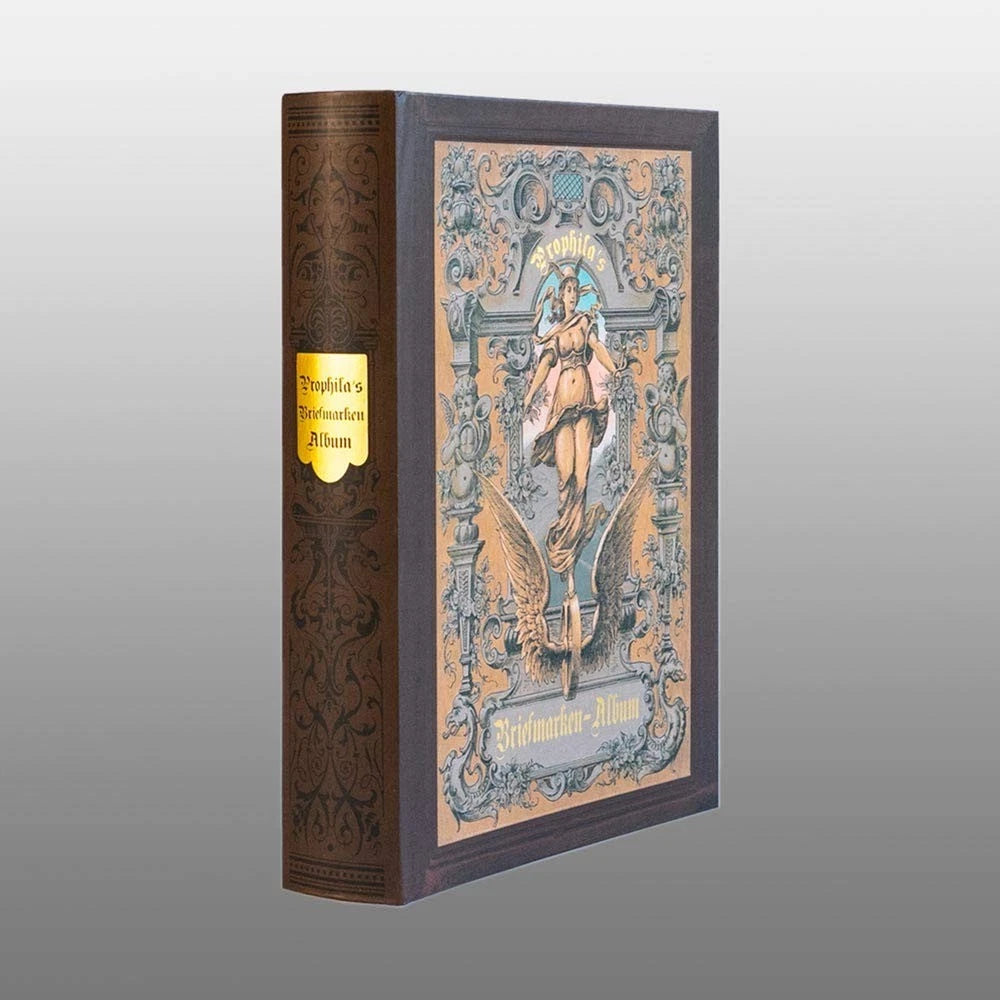 Prophila Stamp Collector's Album with 60 Black Pages Stockbook