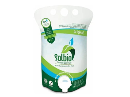 2X Solbio Original Organic Toilet Fluid for Caravan Motorhome (1.6L) RA-2XCJ-864A