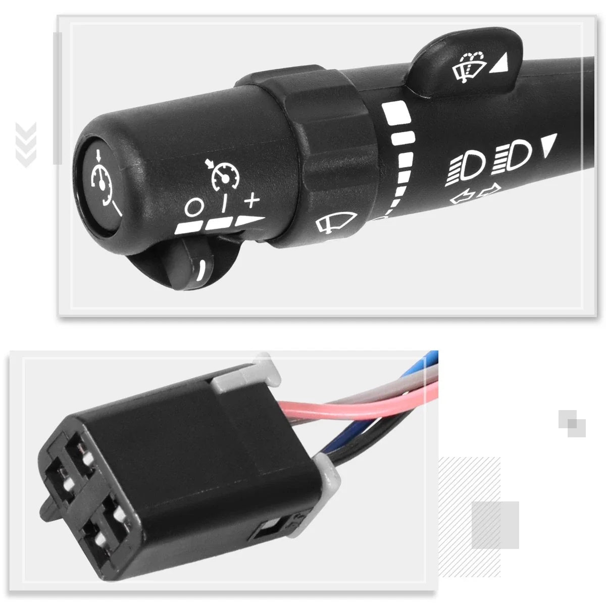 Cruise Control H/L Turn Signal Wiper Switch for Express/Savana 1500-3500 (2003–2007)
