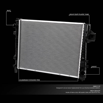 Aluminum Core Cooling Radiator for Dodge Ram Truck (2002–2004) DPI 2479