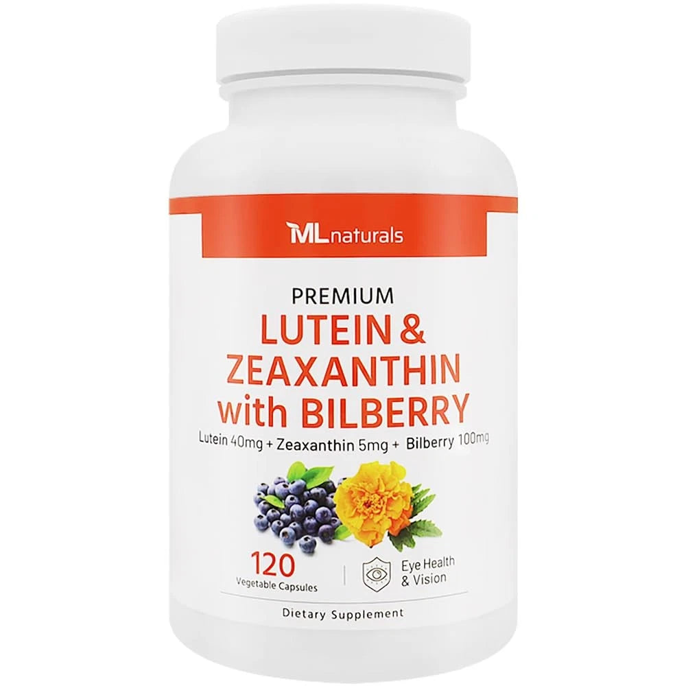 Lutein & Zeaxanthin with Bilberry 40mg – 120 Count (Pack of 1)