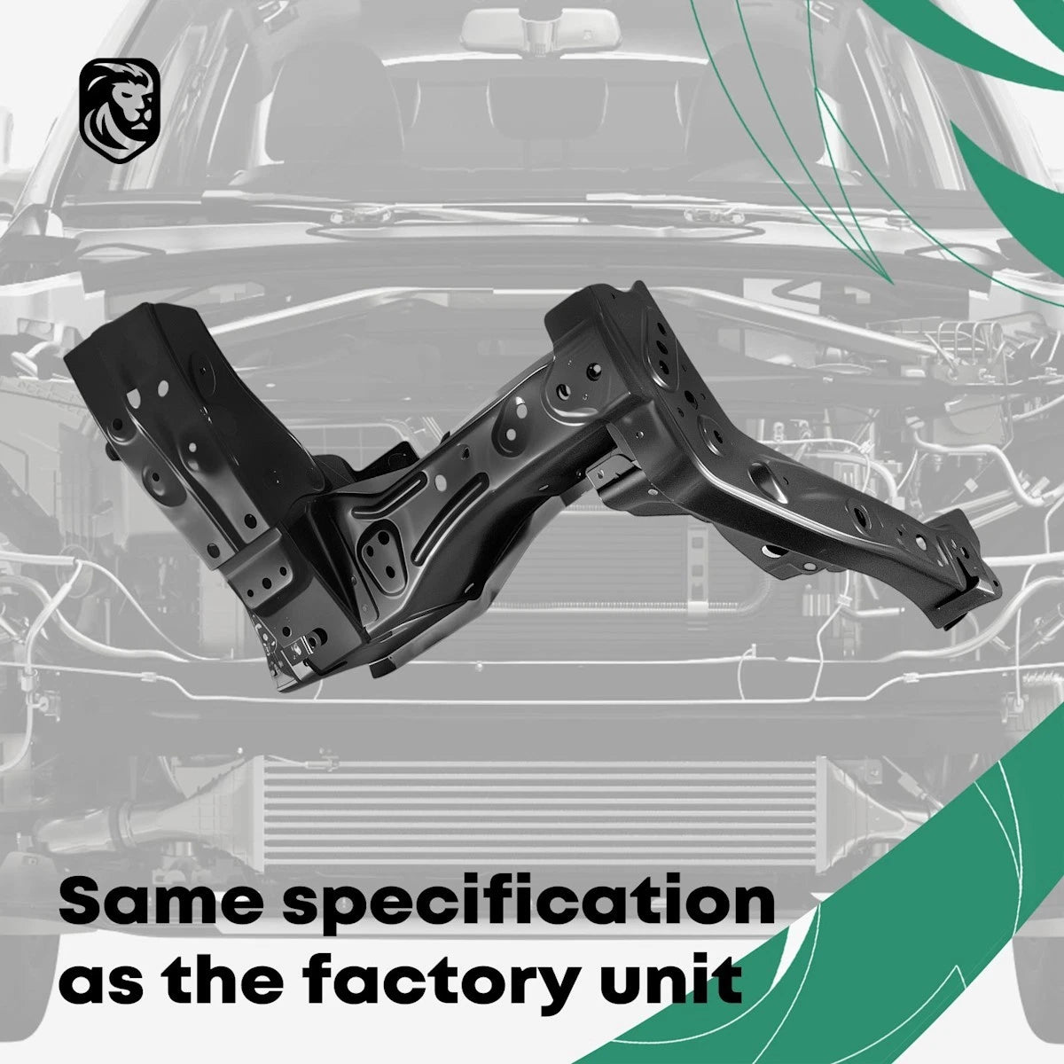 Radiator Support Driver Left for INFINITI QX80 Nissan Armada (2017–2023) 18108875
