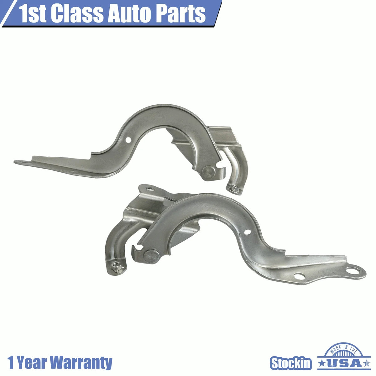 Set of 2 Hood Hinges for Toyota Corolla (2014–2016)