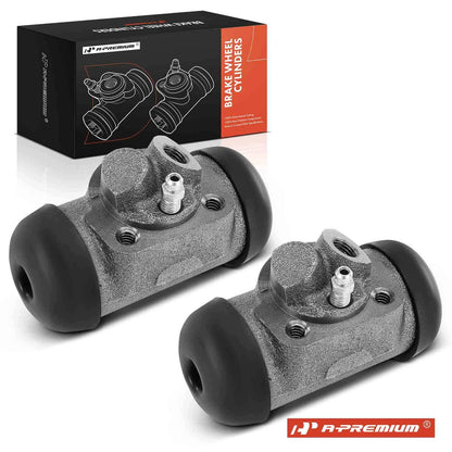 2X Brake Wheel Cylinder Front Drum for Jeep Jeepster (W906632, F72438, W37805)