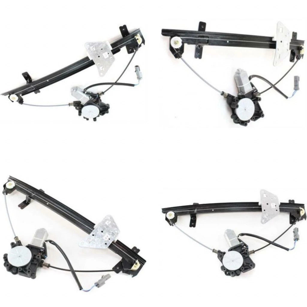 Power Window Regulator & Motor Assembly Pair for Dodge Durango (1999–2001) - MLX-PAIR-SHE329-911L-CL360A50, CH1550104