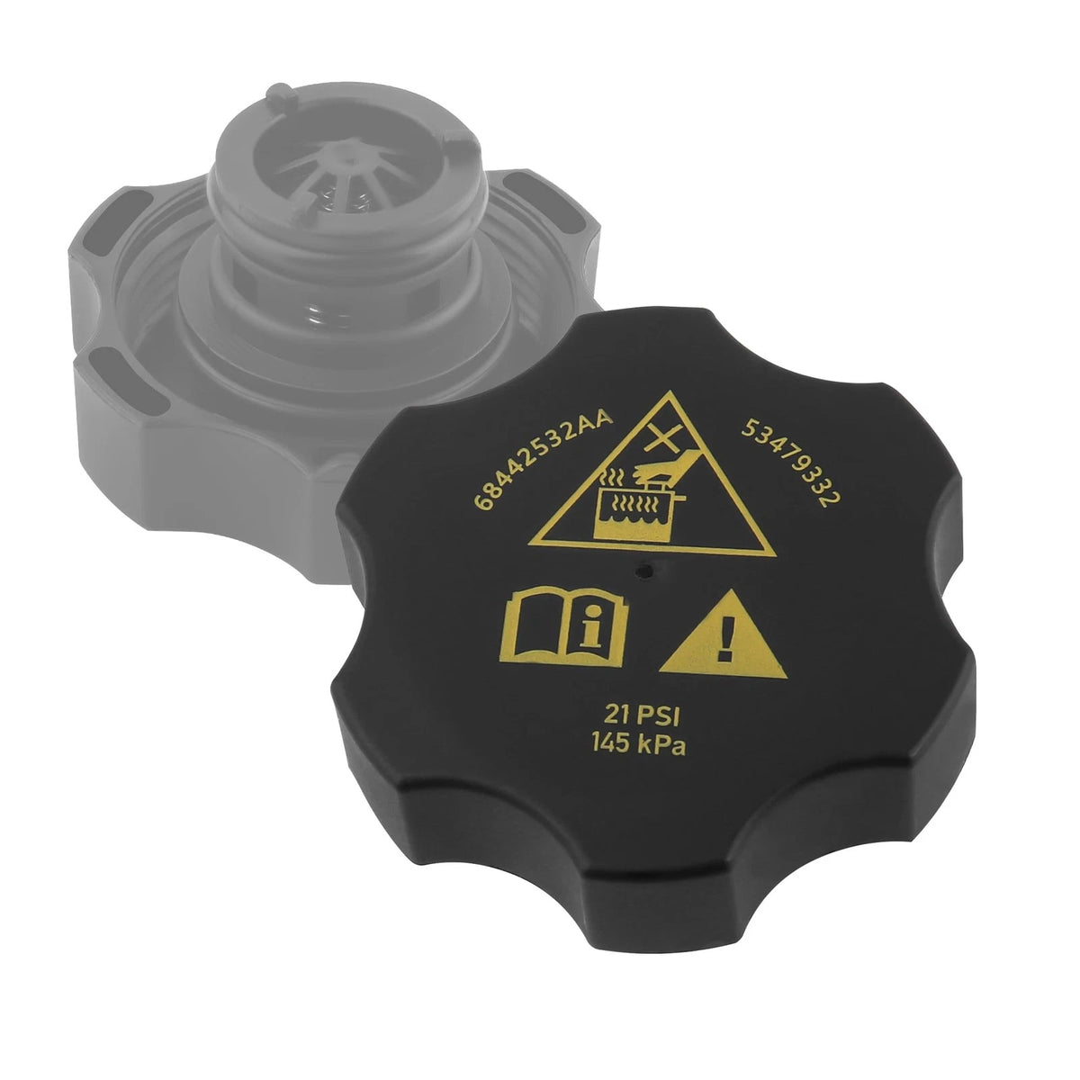 Radiator Cap for Universal Fit (2.60 x 2.60 x 1.50 inches)