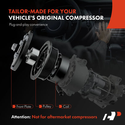 A/C Compressor Clutch Kit for Jeep Commander (2006–2009) 55111414AA, 97399