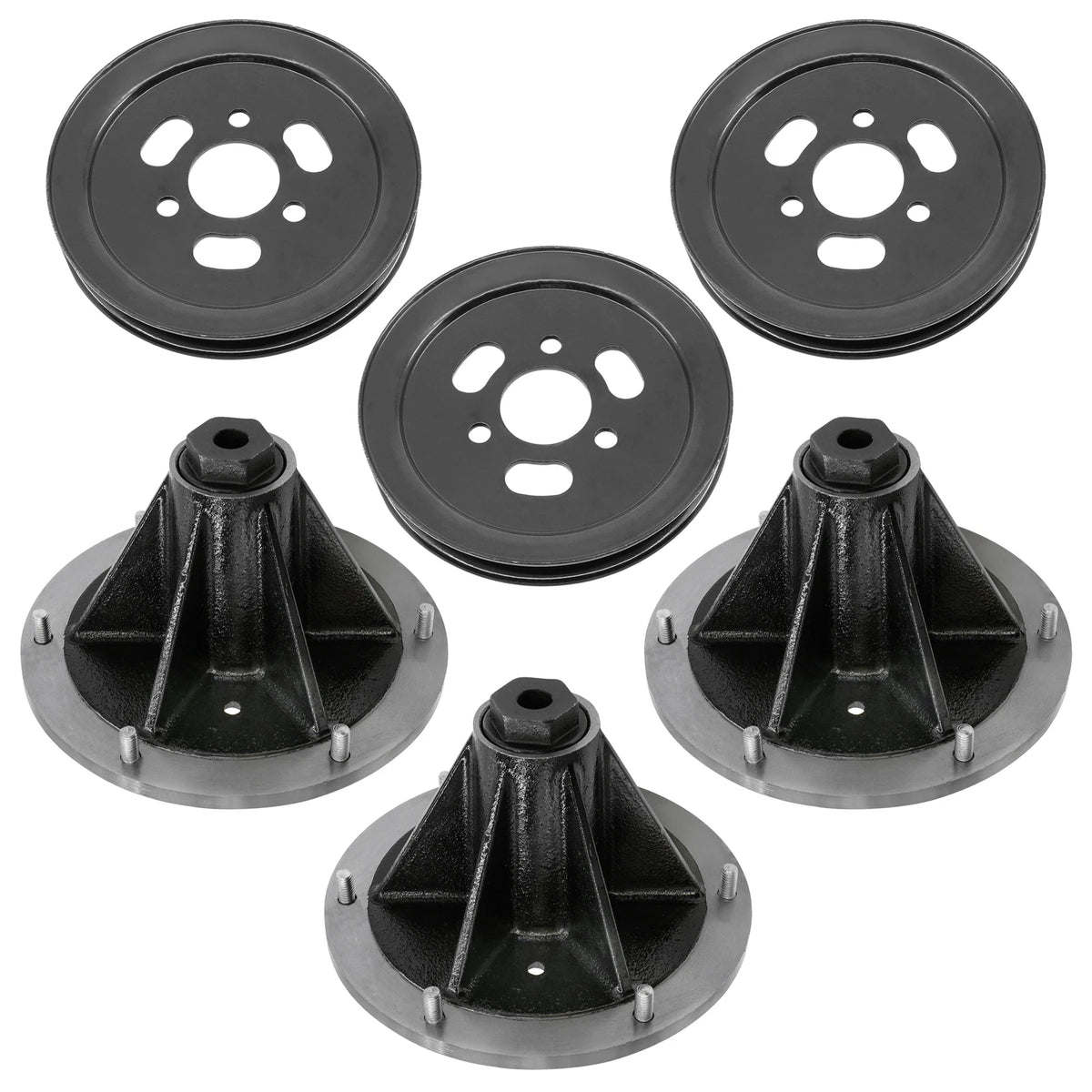 60" Deck Spindles with Pulleys for Toro Z Master 5000 (SD2333+PY2973)